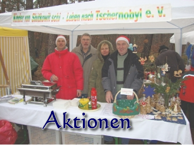 zu unseren verschiedenen Aktionen