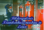 Bilder zum Krankenhausneubau in Lenin