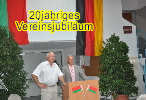 zum 20jährigen Vereinsjubiläum